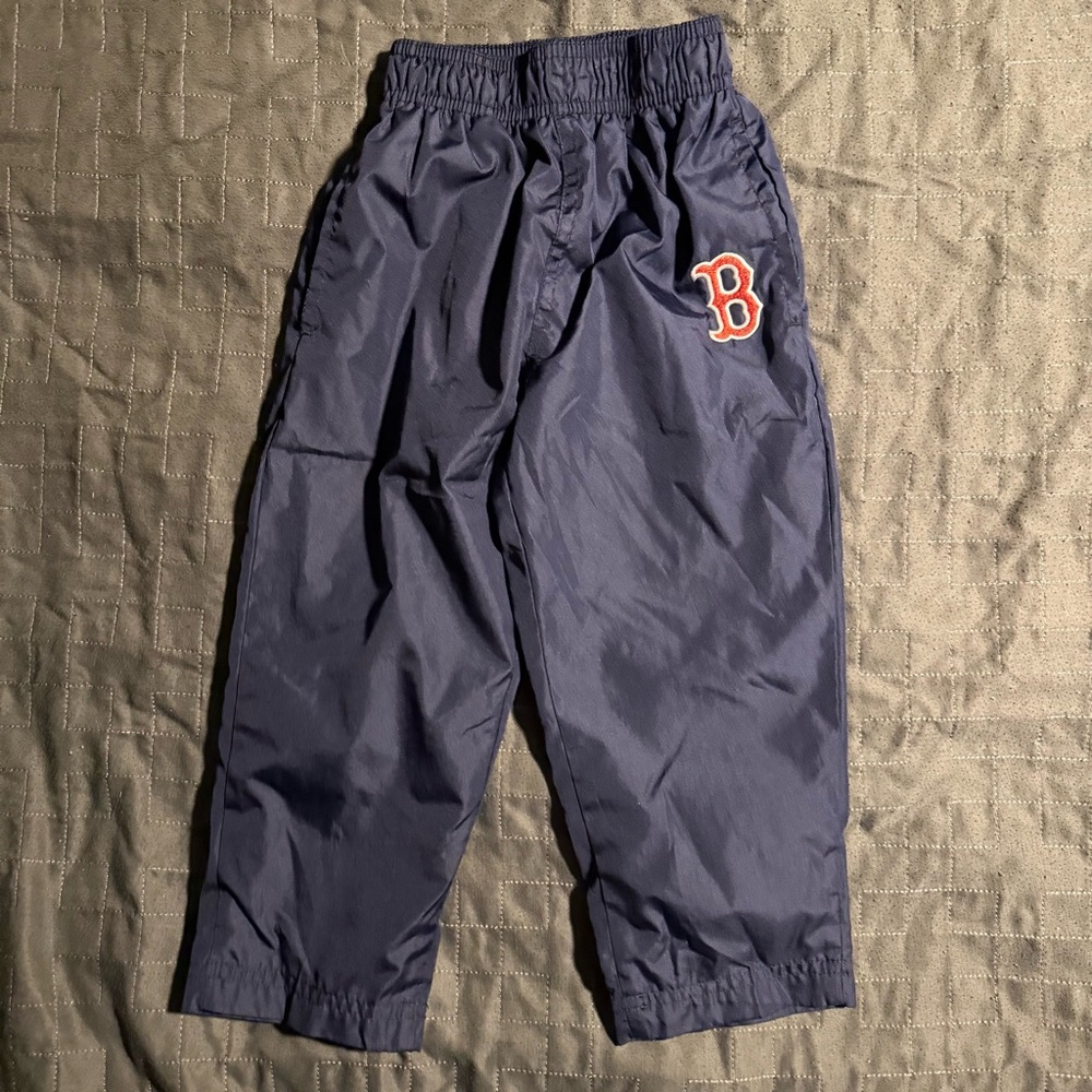Boston Red Sox Toddler Boys Windbreaker Pants – Size 2T
